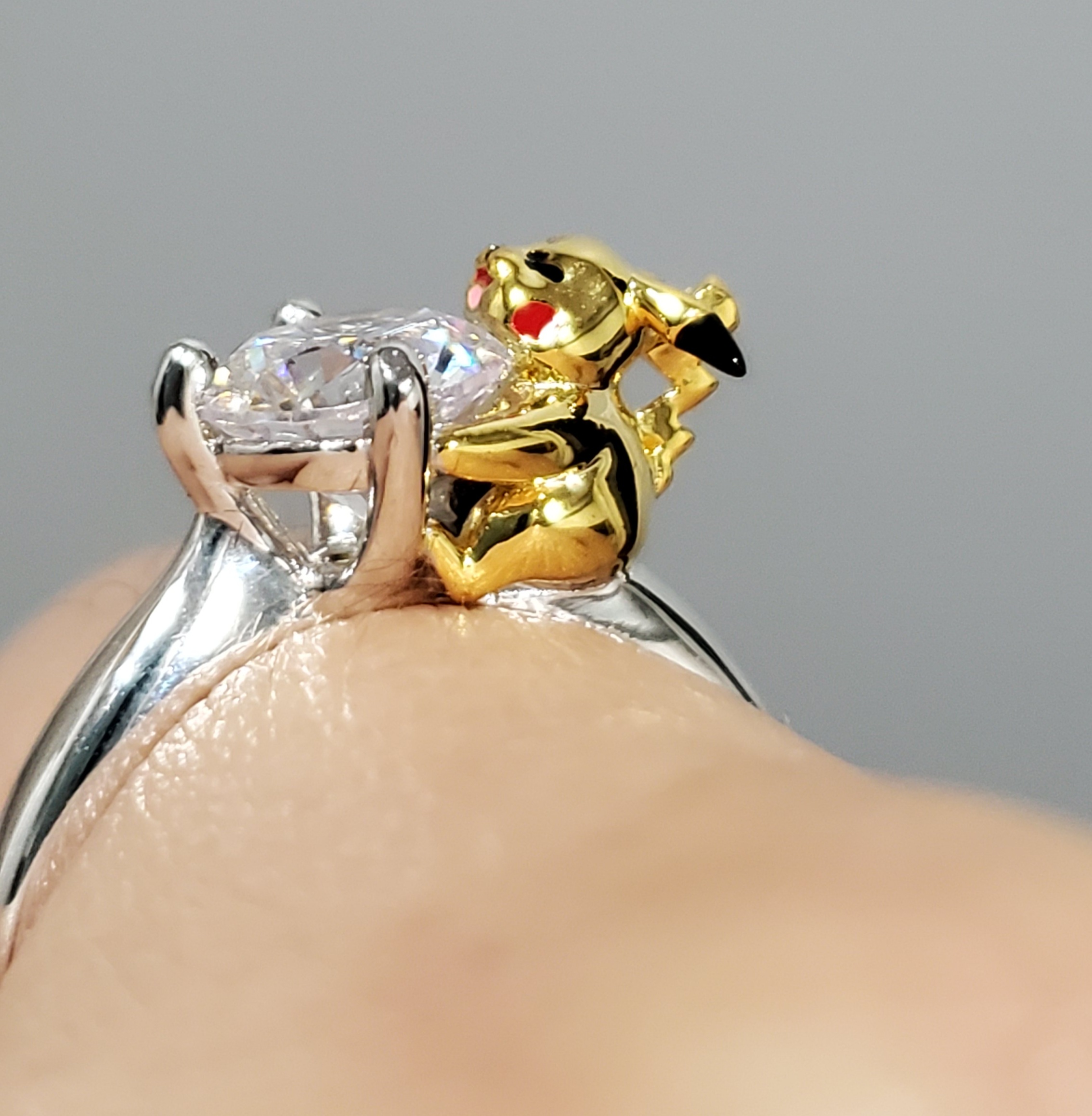 Jeulia pikachu ring discount